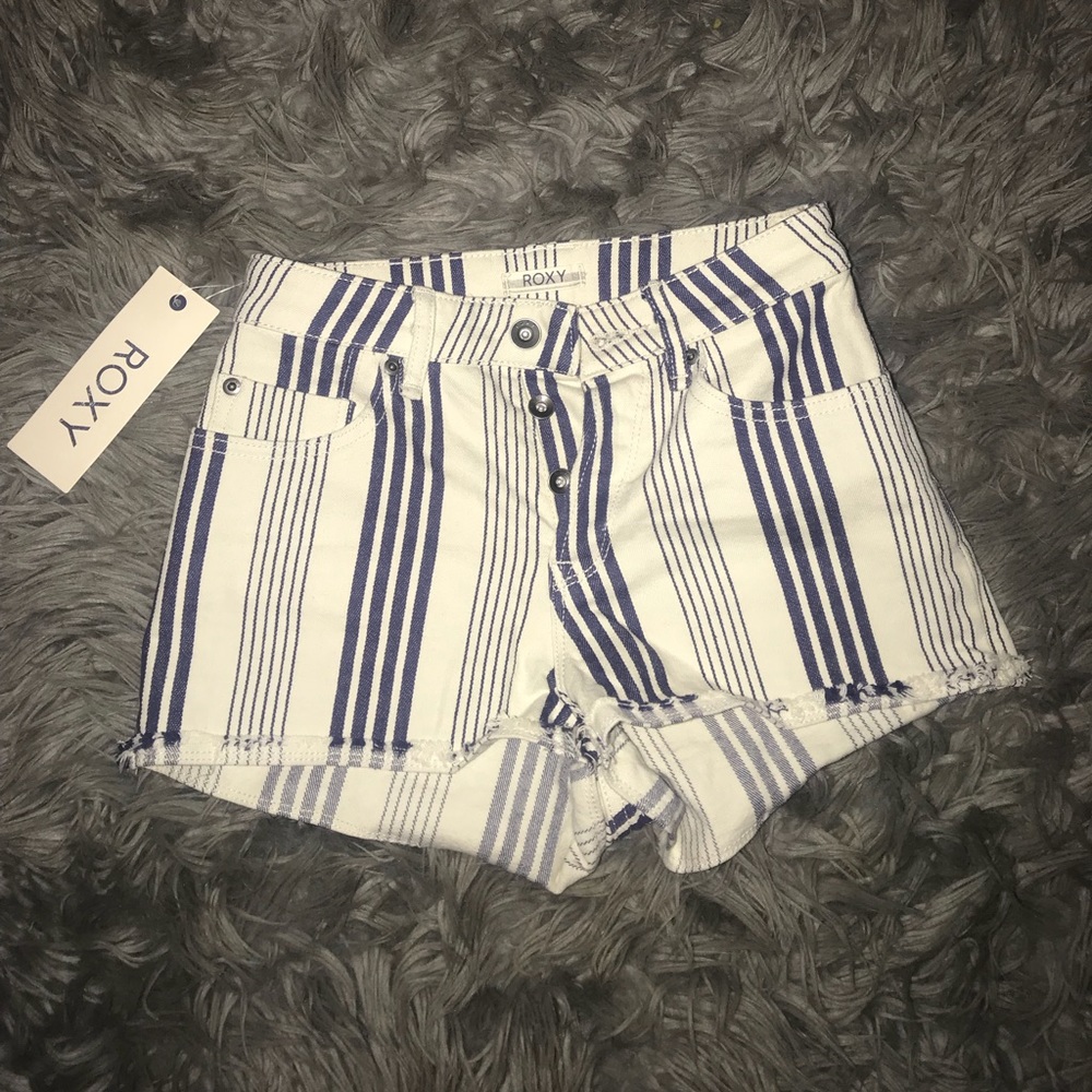 Roxy Women’s Stripy Eighty Casual Denim Shorts